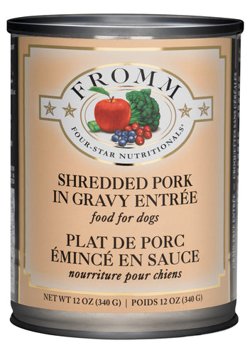 Fromm Four Star Shredded Pork in Gravy Entrée