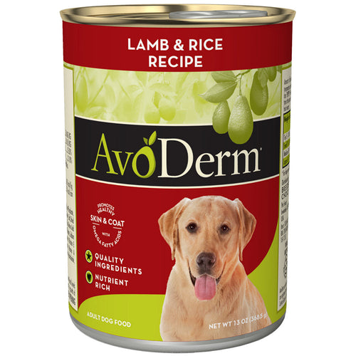 AvoDerm Natural Adult Lamb Meal & Brown Rice Formula Dog Food