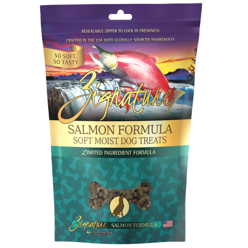 Zignature Salmon Soft Moist Treats for Dogs