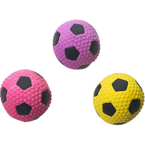 SPOT STUFFED LATEX SOCCER BALL