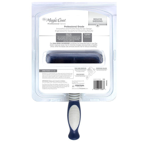 Four Paws Magic Coat® Professional Series Dual-Sided Dog Deshedder