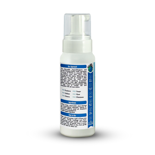 Earthbath Foaming Facial Wash for Dogs & Cats