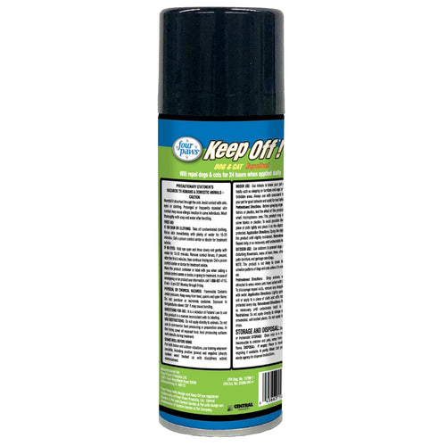 Four Paws Keep Off! Dog and Cat Repellent Outdoors & Indoors Spray