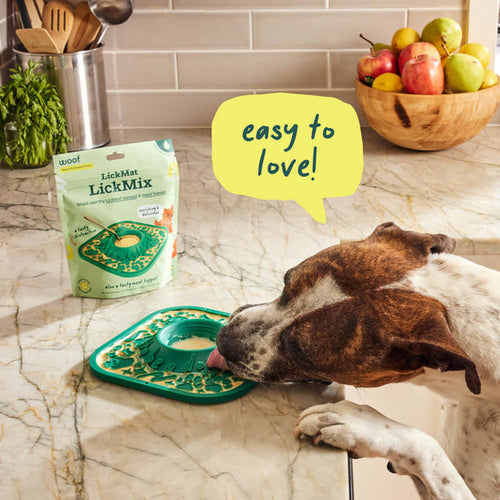 Woof LickMat Bacon & Cheese LickMix