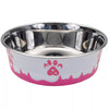 Coastal Pet Maslow Design Series Non-Skid Paw Design Dog Bowls