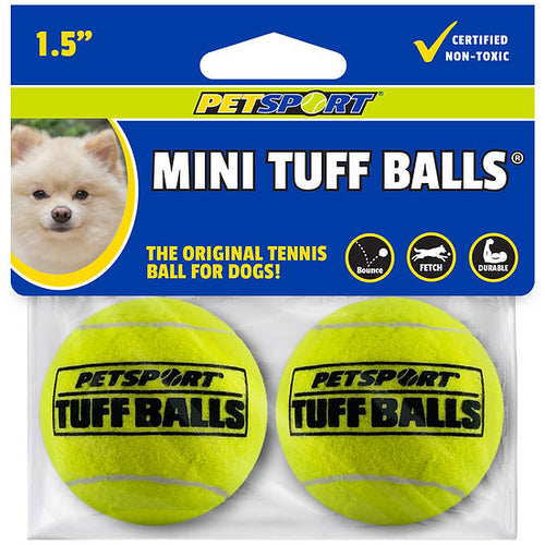 Petsport 70008 Mini Tuff Ball 1.5 2-Pack