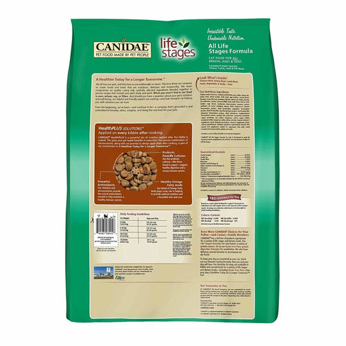 Canidae All Life Stages Dry Cat Food with Chicken, Turkey, Lamb & Fish