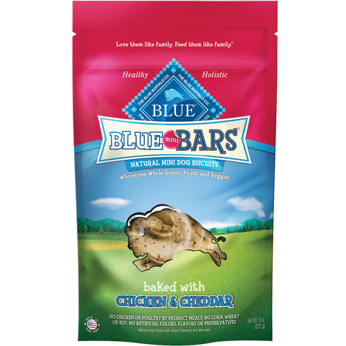 Blue Buffalo Blue Mini Bars - Chicken & Cheddar Biscuits