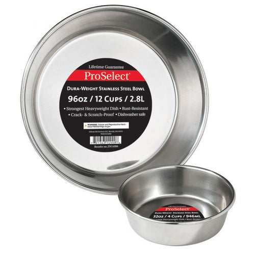 PetEdge ProSelect Dura Weight SS Dish 1Pt